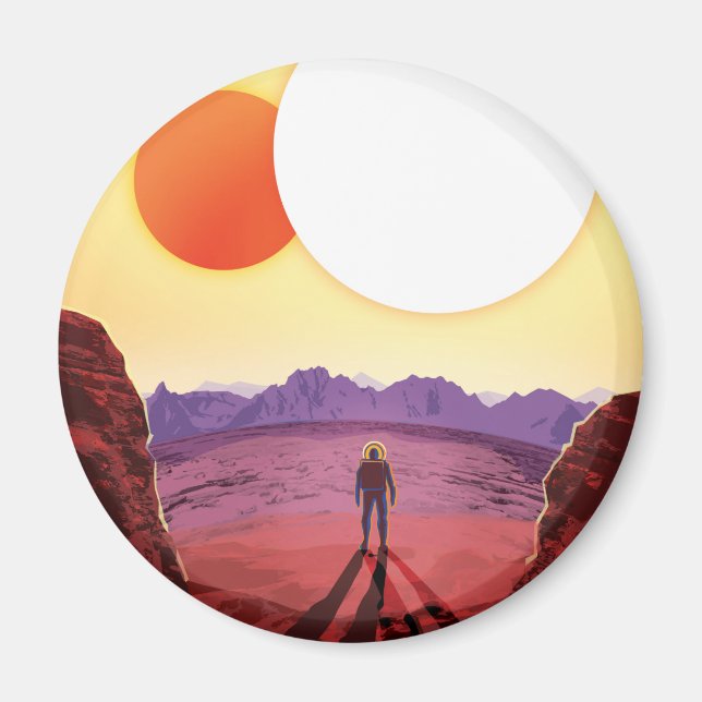 Íman Aventura do Planeta de Destino do Kepler Space Via (Frente)