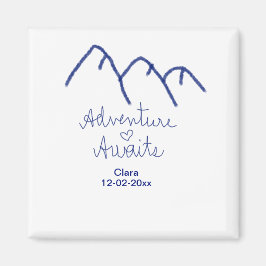 Íman Aventura espera coração da montanha azul adicionar