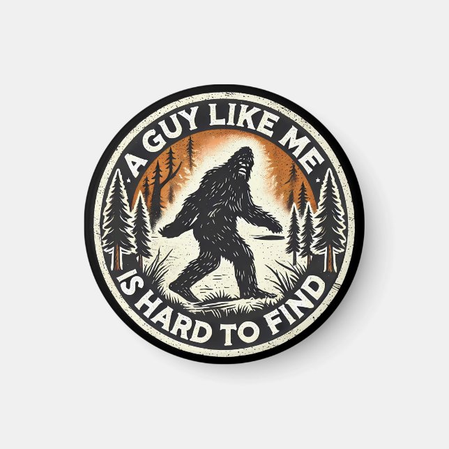 Íman Aventura na Floresta com o Sasquatch Bigfoot Crípt (Frente)