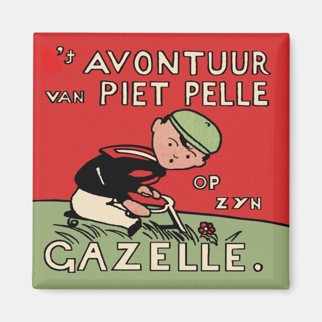 Íman Aventuras Bicicletas de Piet Pelle (Frente)