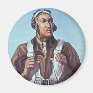 Íman Aviadores negros: Serviço Militar de Combate WW2 d