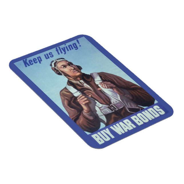 Íman Aviadores negros: Serviço Militar de Combate WW2 d (Lado Direito)