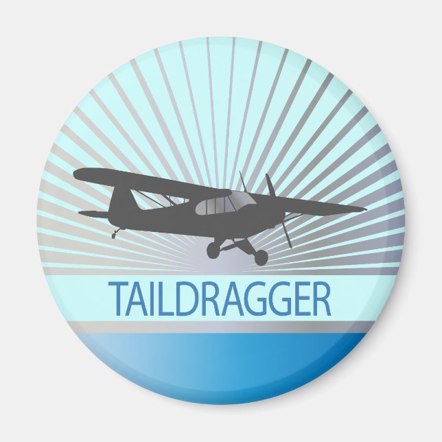Íman Avião de Taildragão (Frente)