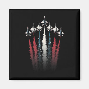 Íman Avião-Jet, Bandeira Americana, 4 De Julho De Pat