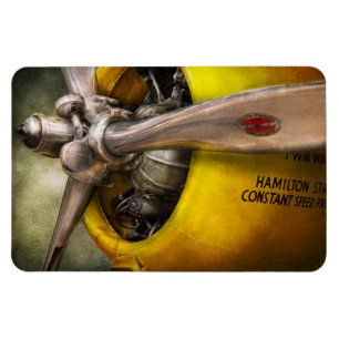 Íman Avião - Piloto - Hélice - Twin Wasp