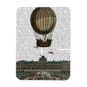 Íman Avião sobre Cidade