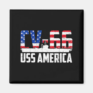 Íman Avião veterano patriótico USS America CV-66