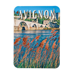 Íman Avignon Photo Vintage