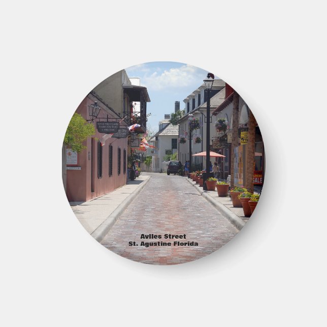 Íman Aviles Street Rua. Augustine Florida (Frente)