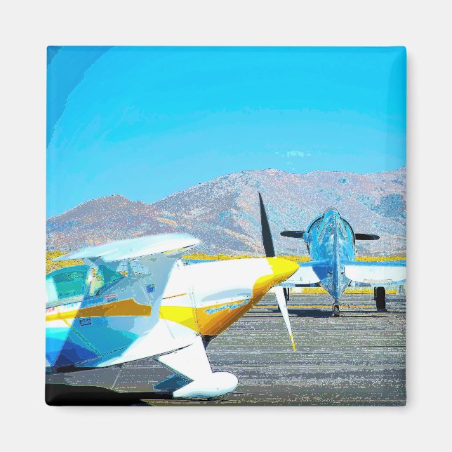 Íman Aviões (Frente)