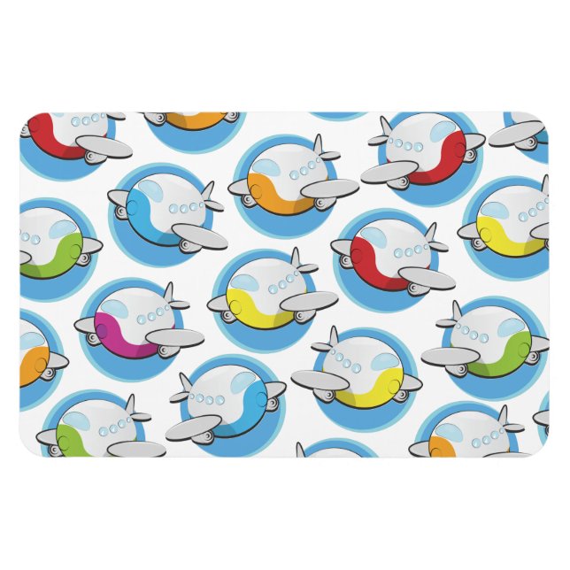 Íman Aviões de Brinquedo (Horizontal)