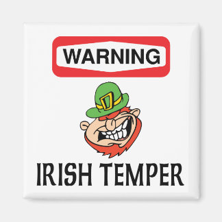 Íman Aviso ao Irish Temper