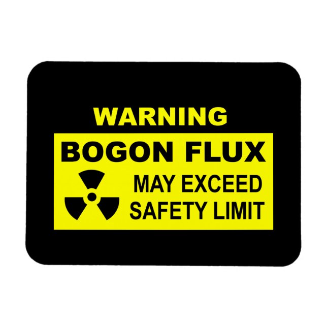 Íman Aviso: Bogon Flux (Horizontal)