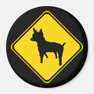 Íman Aviso - Chihuahua Xing!