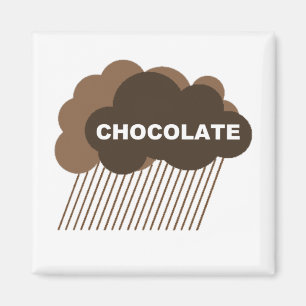Íman Aviso: Chuva de Chocolate