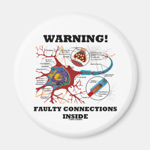 Íman Aviso! Conexões defeituosas Synapse Dentro Neuron