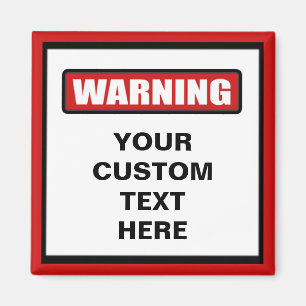 Íman Aviso do Magnet Personalizado