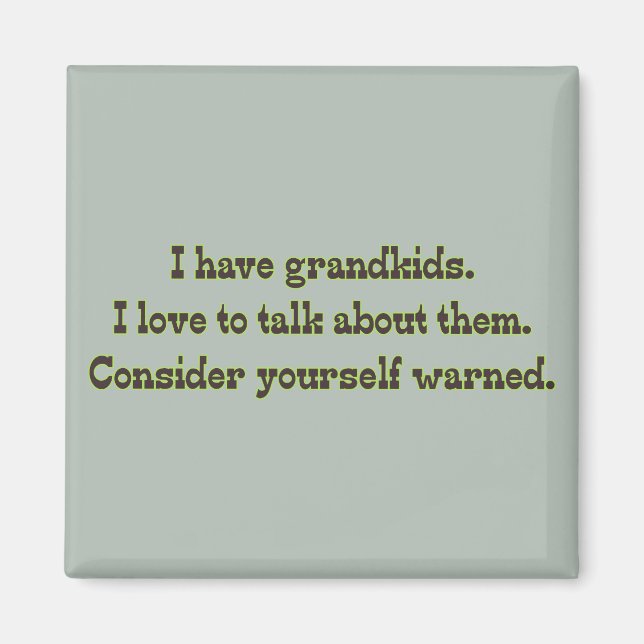 Íman Aviso dos avós (Frente)