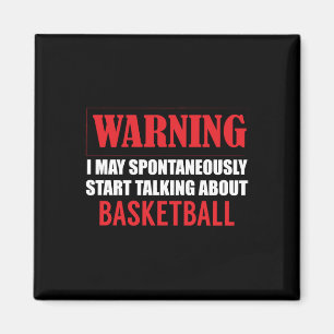 Íman Aviso Eu Posso Falar Espontaneamente Sobre Basquet