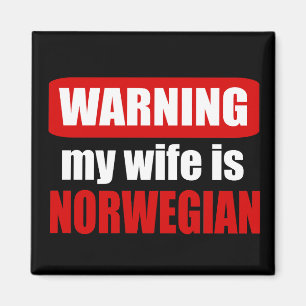 Íman Aviso minha esposa é norueguesa