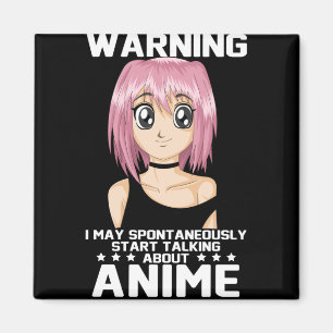 Íman aviso pode começar a falar sobre anime
