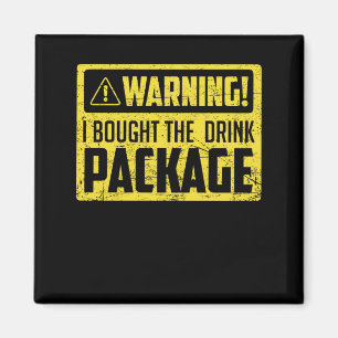 Íman Aviso Que Comprei O Pacote De Bebidas