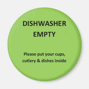 Íman Avisos do Office Dishwasher