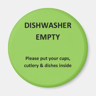 Íman Avisos do Office Dishwasher