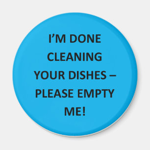 Íman Avisos do Office Dishwasher