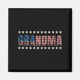 Íman Avó bandeira americana patriótica 4 de julho famíl