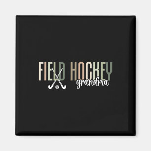 Íman Avó de Hockey de Campo de um Jogador de Hockey de 
