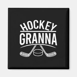 Íman Avó de Hockey Família de Hockey Engraçado 