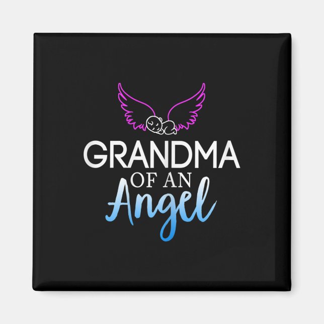 Íman Avó de um Anjo Mês de Conscientização Sids  (Frente)