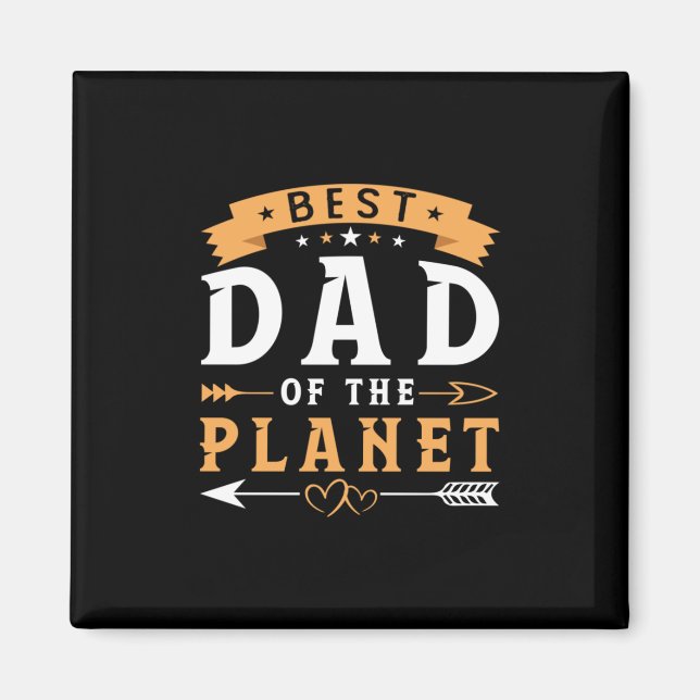 Íman Avô Gift | Melhor Pai Do Planeta (Frente)