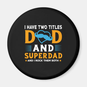 Íman Avô Gift Pai E Super Pai