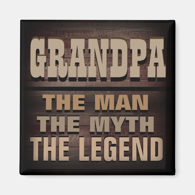 Íman Avô, o Homem, o Mito, a Lenda (Frente)