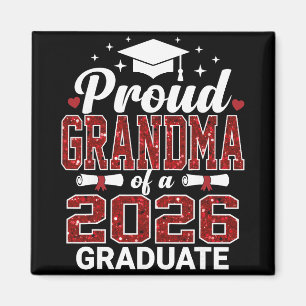 Íman Avó Orgulhosa De Um Graduado Senior De 2026 Gradua