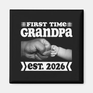 Íman Avô pela Primeira Vez Novo Pai Est 2026 Camisa Pai