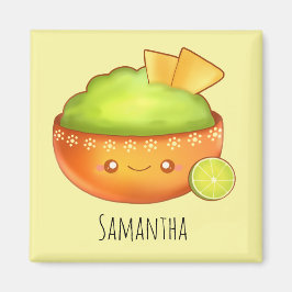 Íman Avocado Guacamole E Chips Tortilla