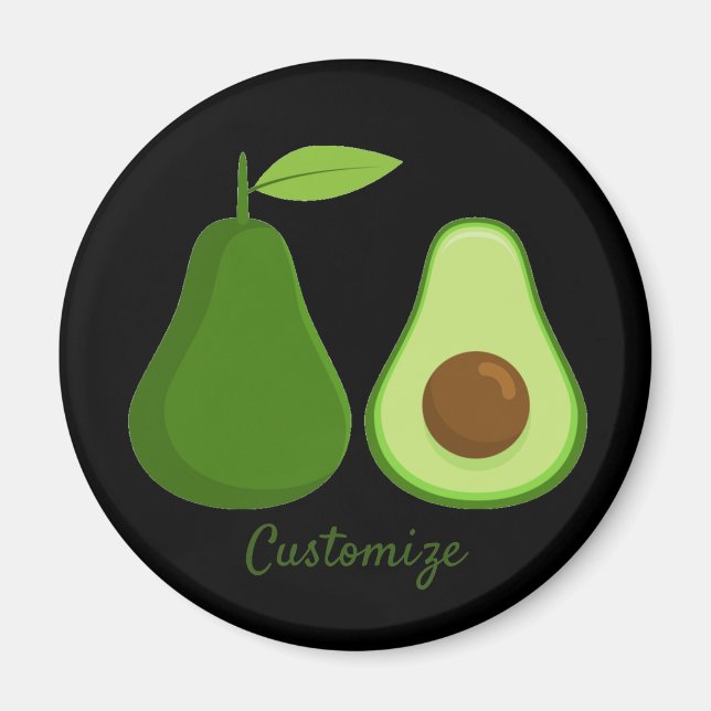 Íman Avocado Lover Design Thunder_Cove (Frente)