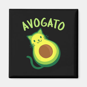 Íman Avogato Cat Avocado - Cinco engraçados de Mayo