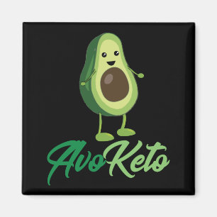 Íman Avoketo - Funny Keto Avocado