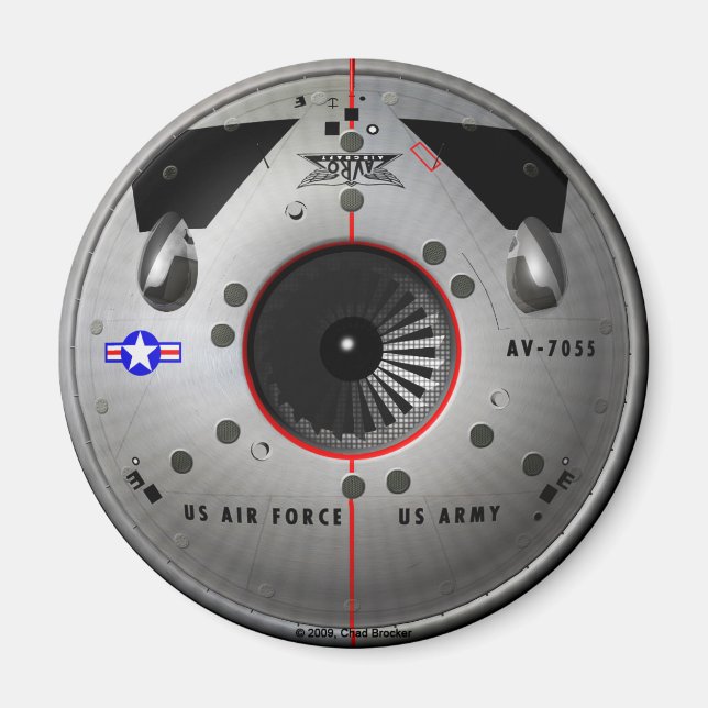 Íman Avro Car Magnet (Frente)