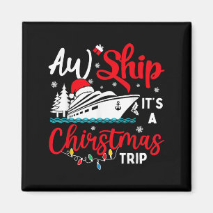 Íman Aw Nave Sua Viagem De Natal Cruise Xmas Lights Hol