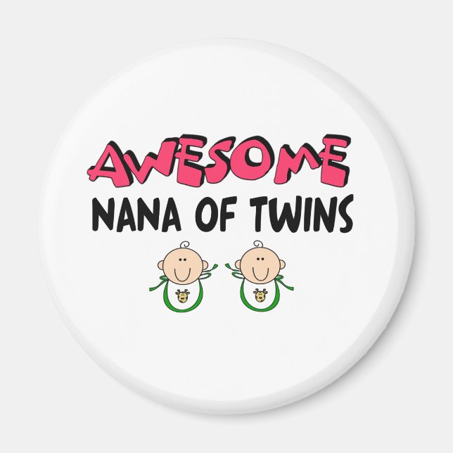 Íman AWESOME NANA of TWINS (Frente)