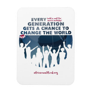 Íman AWF Bono's Birthday Magnet