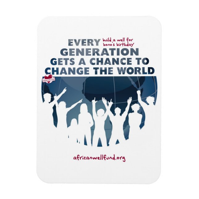 Íman AWF Bono's Birthday Magnet (Vertical)