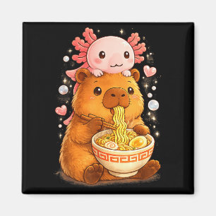 Íman Axolote macaco anime kawaii engraçado e capivara