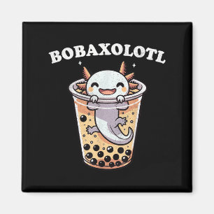 Íman Axolotl Boba Tea Cheiro Chá Chá Chá Anime Axolotl