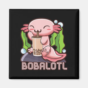 Íman Axolotl Bubble Tea Girls Adolescentes Mulheres Ani
